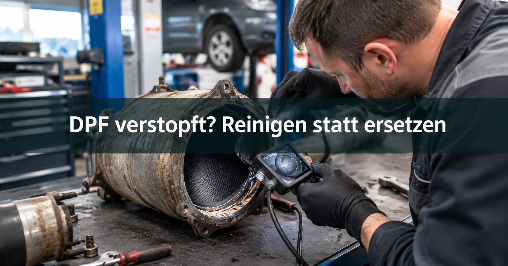 DPF Reinigung: Partikelfilter-Reinigung in der KFZ Werkstatt OXYHCLEAN in Lehrte
