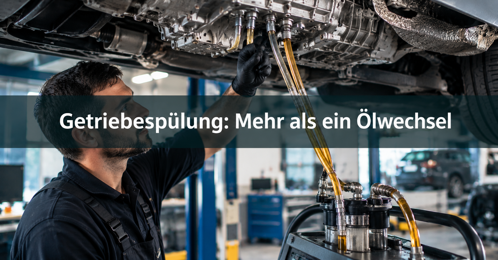 Automatik Getriebespülung in der KFZ Werkstatt OXYHCLEAN in Lehrte